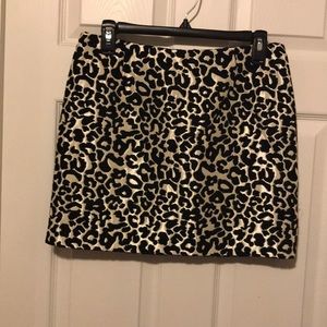 Leopard skirt by Kendall and Kylie